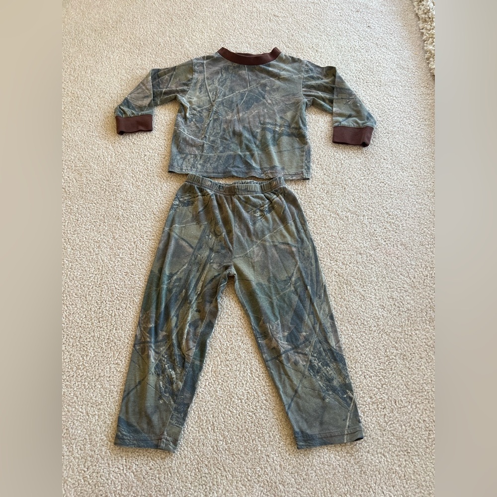 Trail Crest Camo Toddler PJs